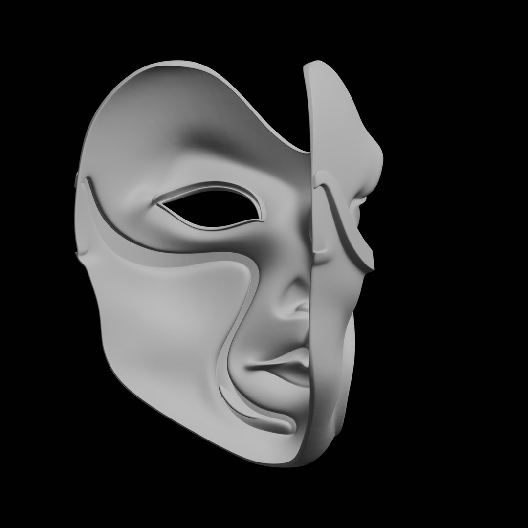 3D Face Mask 3D Print Model - TurboSquid 2524312