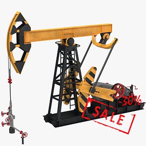 3d pumpjack pump jack