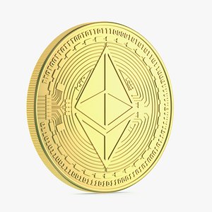 Ethereum Coin New 3D