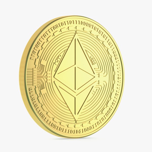 Ethereum Coin New 3D