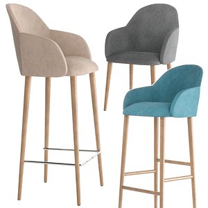 md998 chair designed bert 3D model