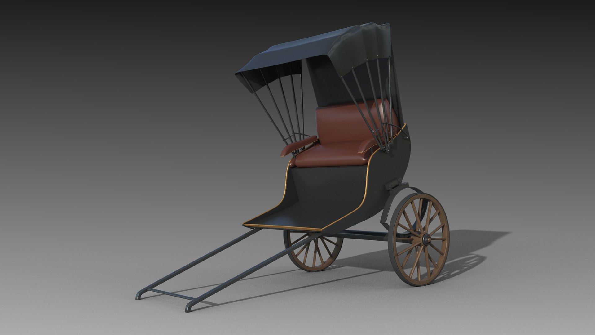 3d Rickshaw Old Model