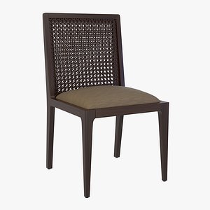 3dsmax messina rattan chair