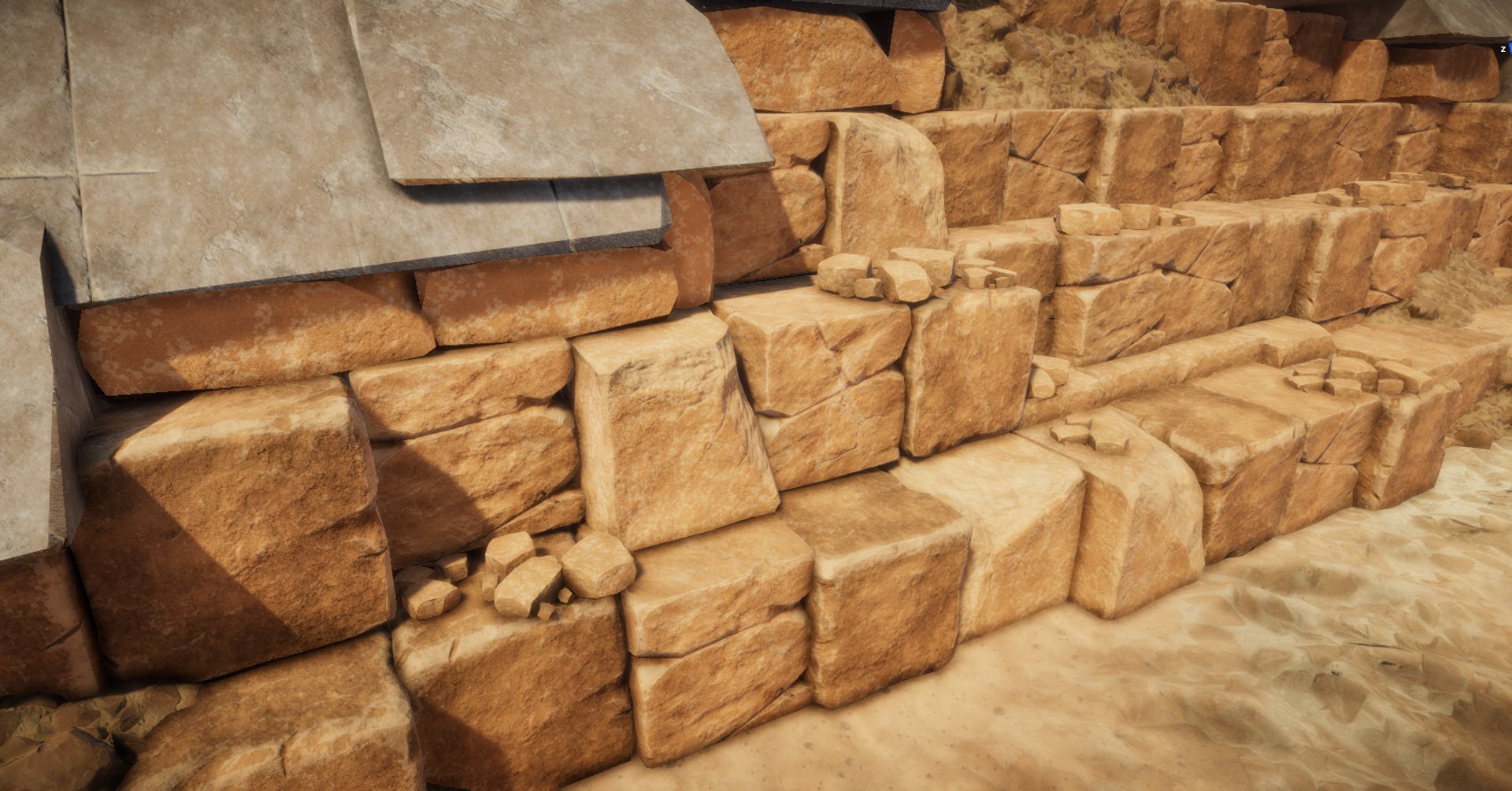 Pyramid Unity Statue 3D Model - TurboSquid 1445811