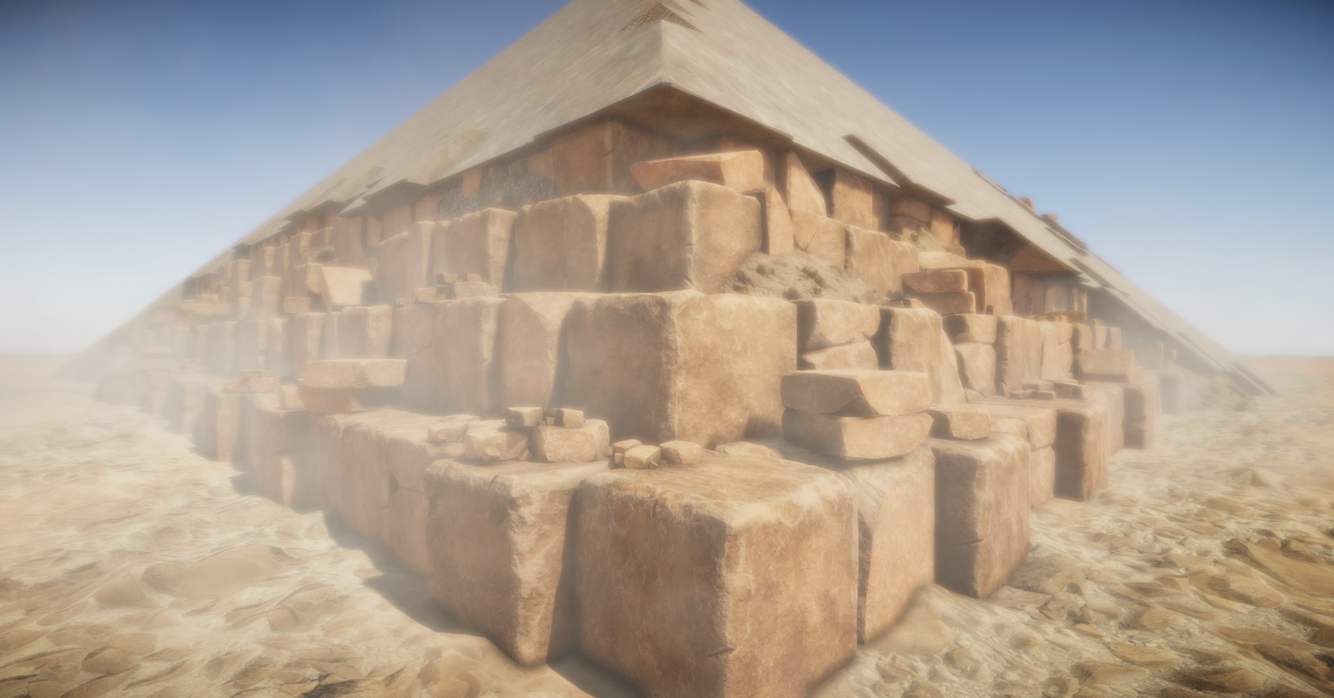 Pyramid Unity Statue 3D Model - TurboSquid 1445811