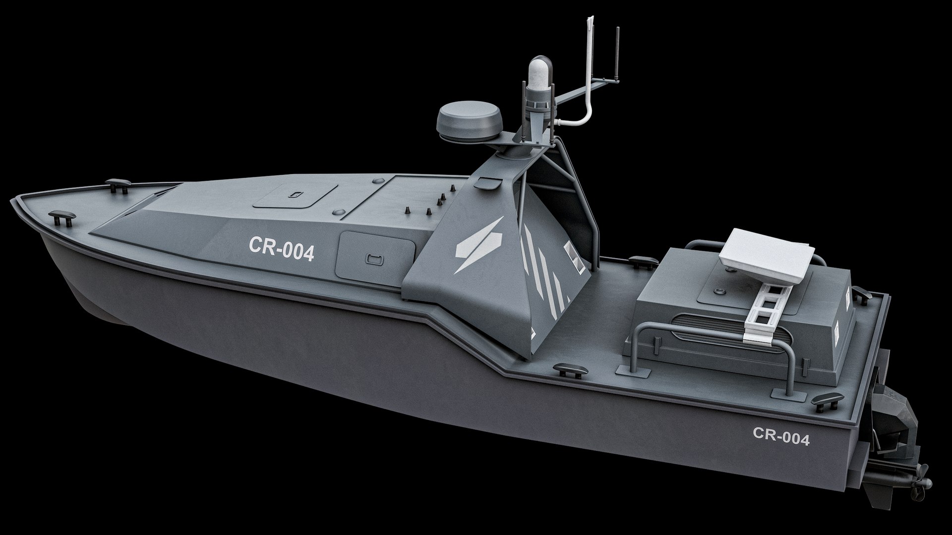 Corsair Saronic - Unmanned Robotic Autonomous Surface Vessel PBR model https://p.turbosquid.com/ts-thumb/kV/FRb9iX/7h/r_corsar_010b/png/1769721499/1920x1080/fit_q87/597d3132661a504e06f3c3f98b3d55e0ee89a691/r_corsar_010b.jpg