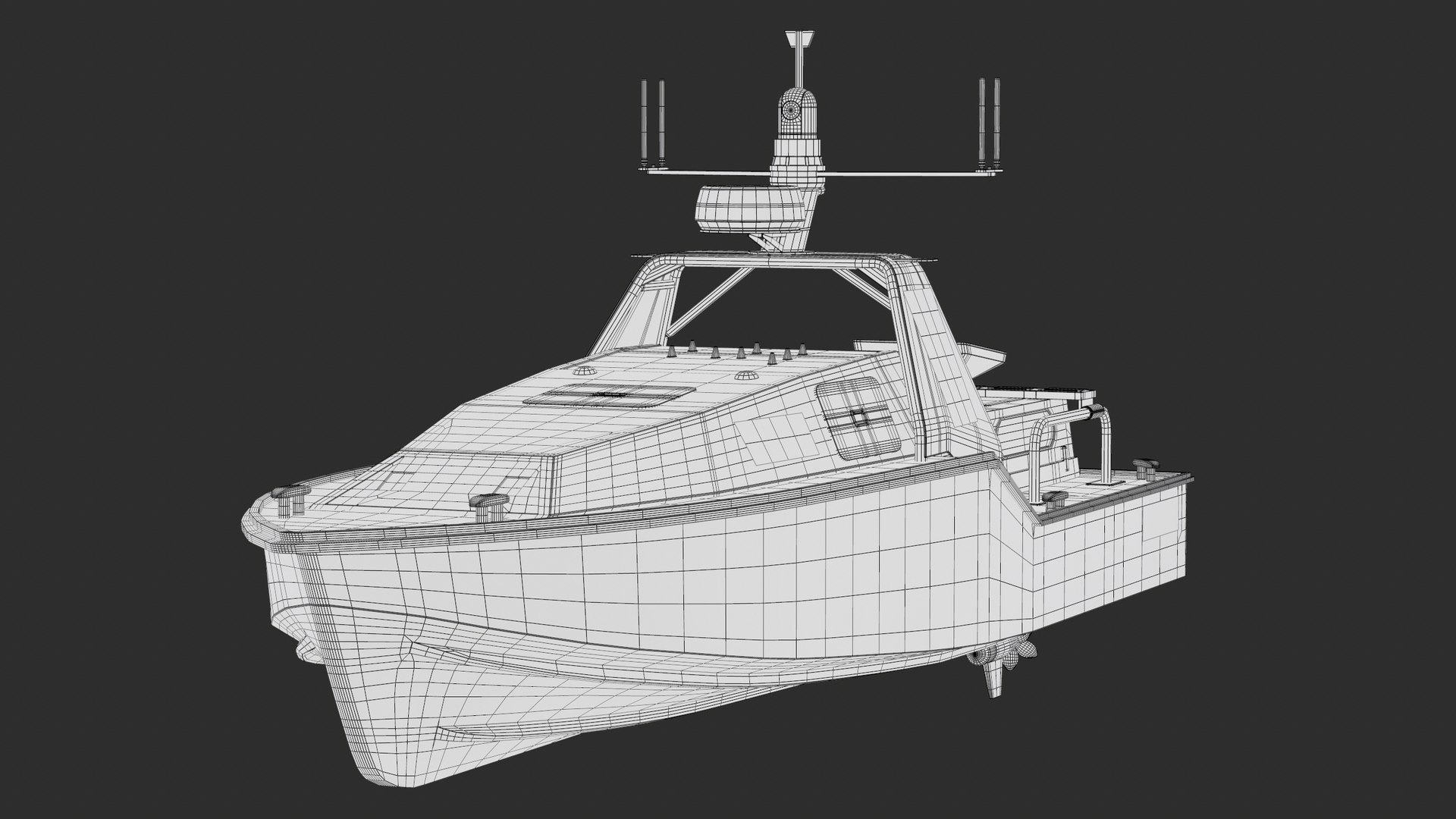Corsair Saronic - Unmanned Robotic Autonomous Surface Vessel PBR model https://p.turbosquid.com/ts-thumb/kV/FRb9iX/K9/screenshot027/png/1769721504/1920x1080/fit_q87/d7d59656948e9268335020445a25825dce285c9b/screenshot027.jpg