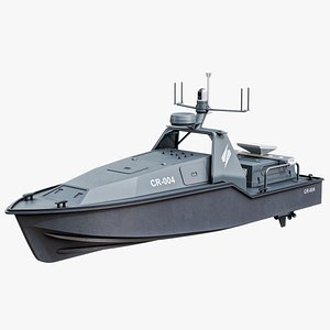 Corsair Saronic - Unmanned Robotic Autonomous Surface Vessel PBR model