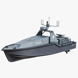 Corsair Saronic - Unmanned Robotic Autonomous Surface Vessel PBR