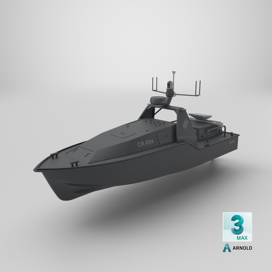Corsair Saronic - Unmanned Robotic Autonomous Surface Vessel PBR model https://p.turbosquid.com/ts-thumb/kV/FRb9iX/OI/stemcell_max_arnold_render/png/1769761523/1920x1080/fit_q87/956459fac85b41d818ac6a93e39700ffedcb3a52/stemcell_max_arnold_render.jpg