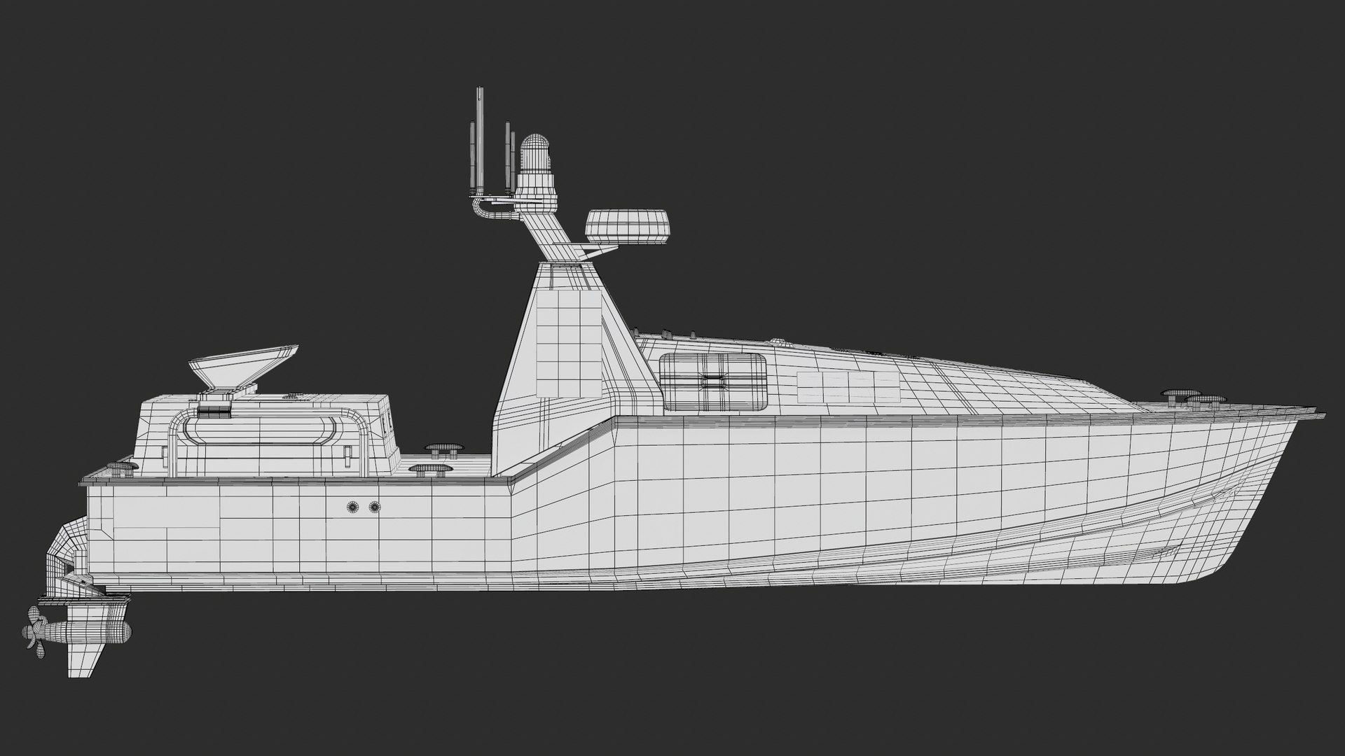 Corsair Saronic - Unmanned Robotic Autonomous Surface Vessel PBR model https://p.turbosquid.com/ts-thumb/kV/FRb9iX/XF/screenshot039/png/1769721507/1920x1080/fit_q87/77006b60b20ecccb13409559db70084f58382983/screenshot039.jpg