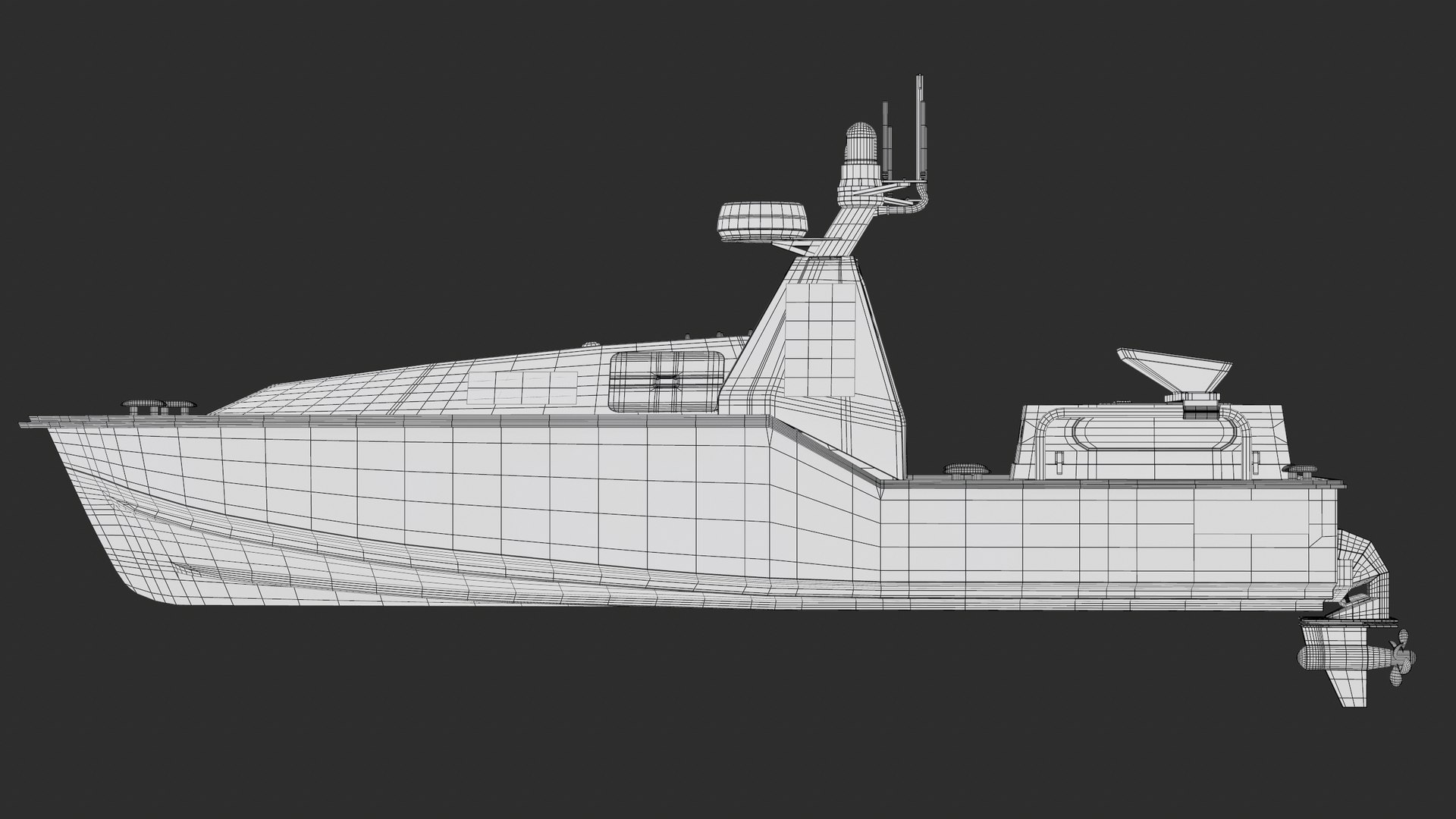 Corsair Saronic - Unmanned Robotic Autonomous Surface Vessel PBR model https://p.turbosquid.com/ts-thumb/kV/FRb9iX/yM/screenshot054/png/1769721510/1920x1080/fit_q87/9d53b3aa5e07d4690ab8f981d51af20b4da2339c/screenshot054.jpg