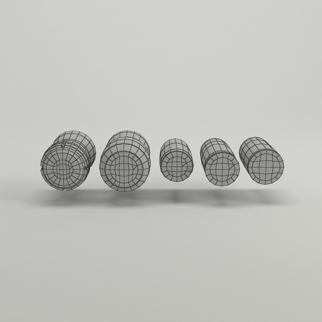 Wine Corks 3d Max