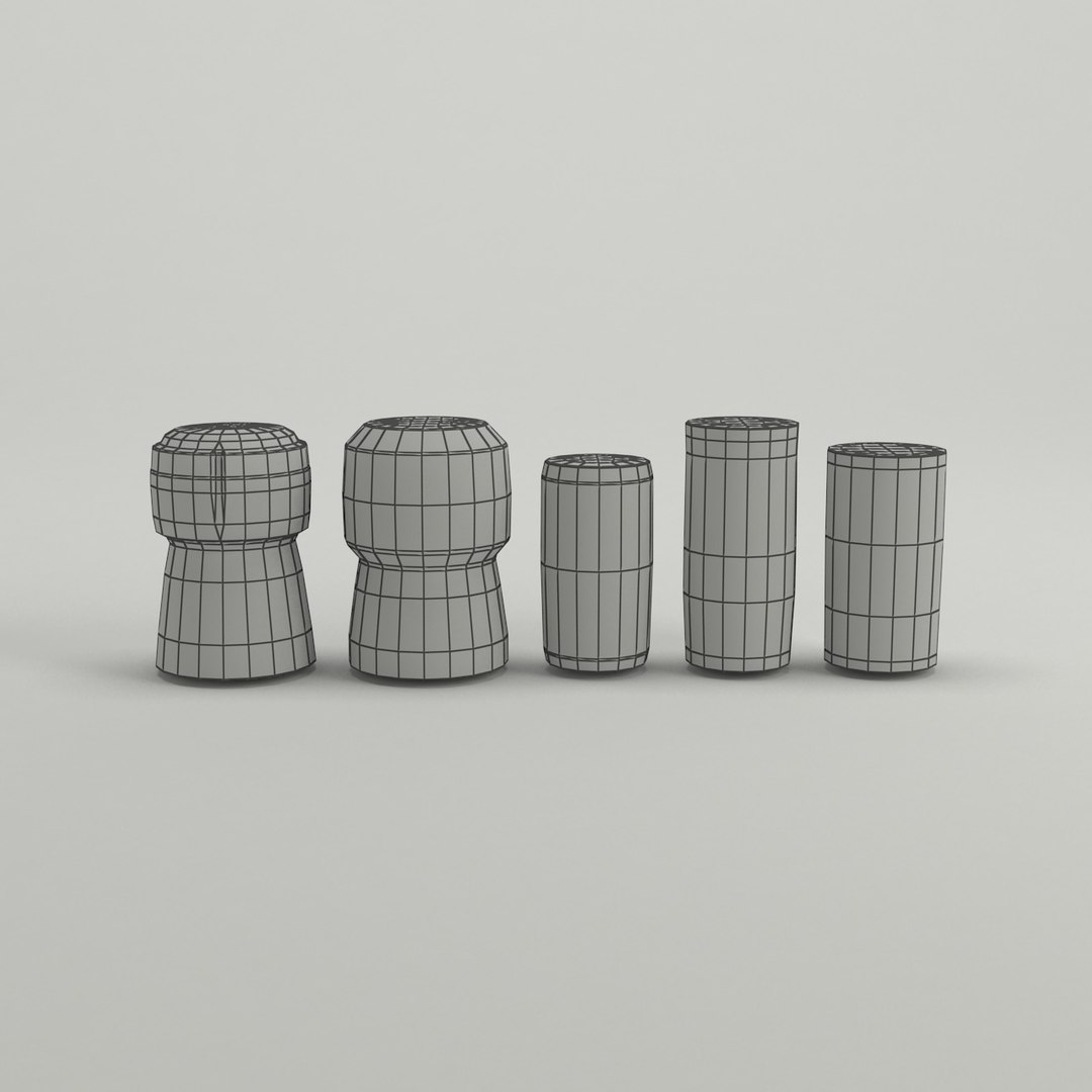 Wine Corks 3d Max