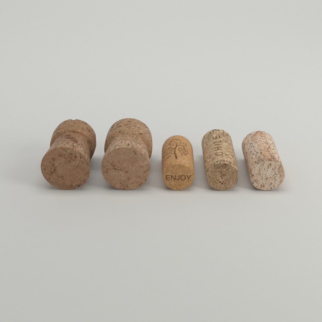 Wine Corks 3d Max
