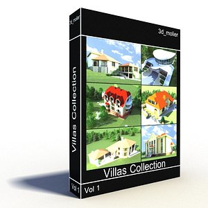 villas vol1 3d model
