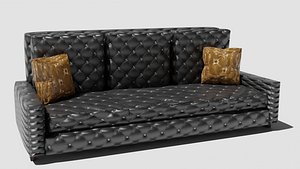 SOFA BLENDER - furnishings seating sofa leather sofa - chair foot LUXURY
