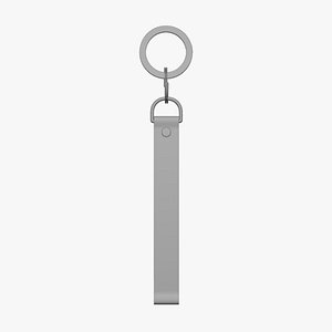 3D Keychain - Geometry Only No Textures No Materials model