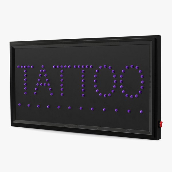 Amazon.com: 100105 Airbrush Tattoos Body Creations Artwork Display LED Light  Neon Sign : Beauty & Personal Care