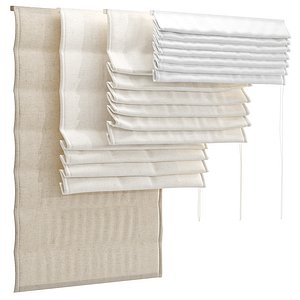 Roman Blinds set 02