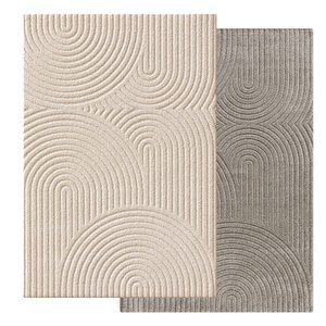 Rectangular rug Eve Benuta 3D model