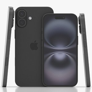 iPhone 16 and 16 Plus Black model