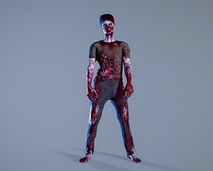 Character Zombie 3D model