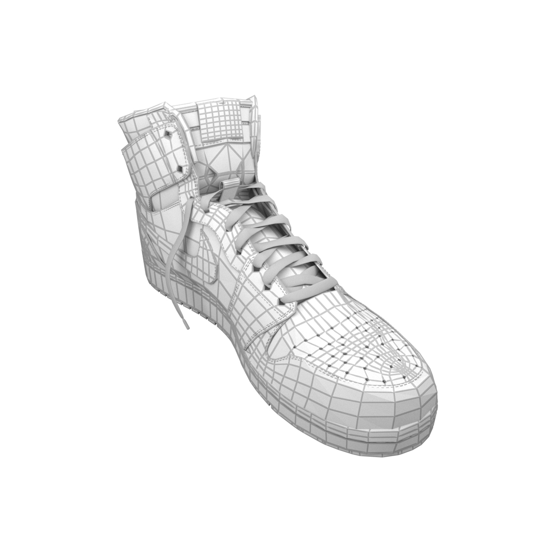 Air jordan retro 3D model - TurboSquid 1361560