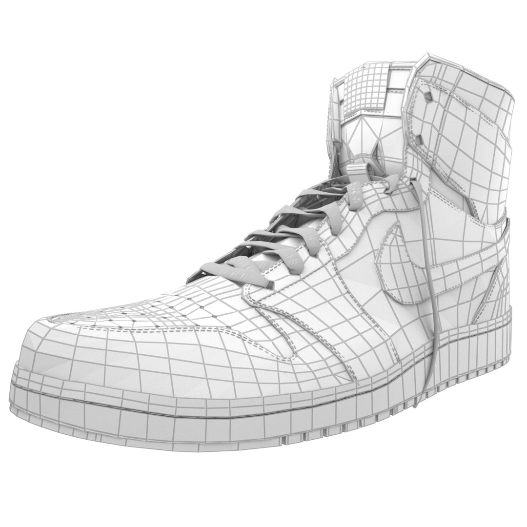 Air jordan retro 3D model - TurboSquid 1361560