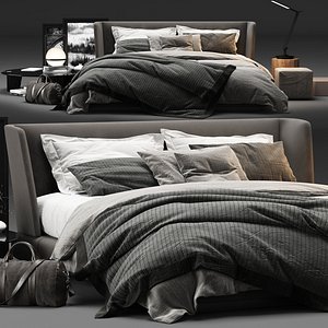 Minotti Creed Bed