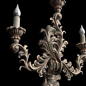 candelabrum interior materials 3d model