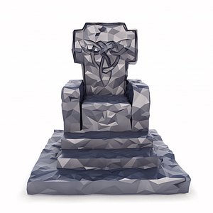 throne 3D model