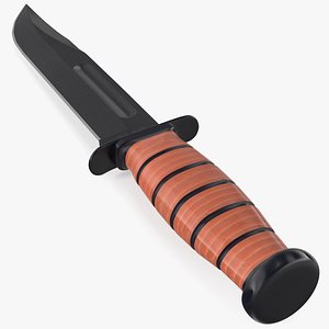 Ka Bar USMC Straight Edge Combat Knife