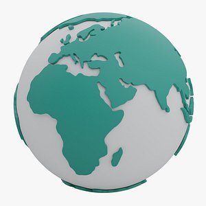 3d globe earth model