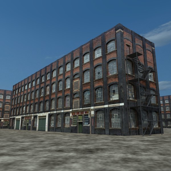 industrial brick building max