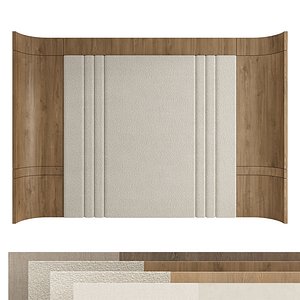 Headboard Decorative wall panels set 08