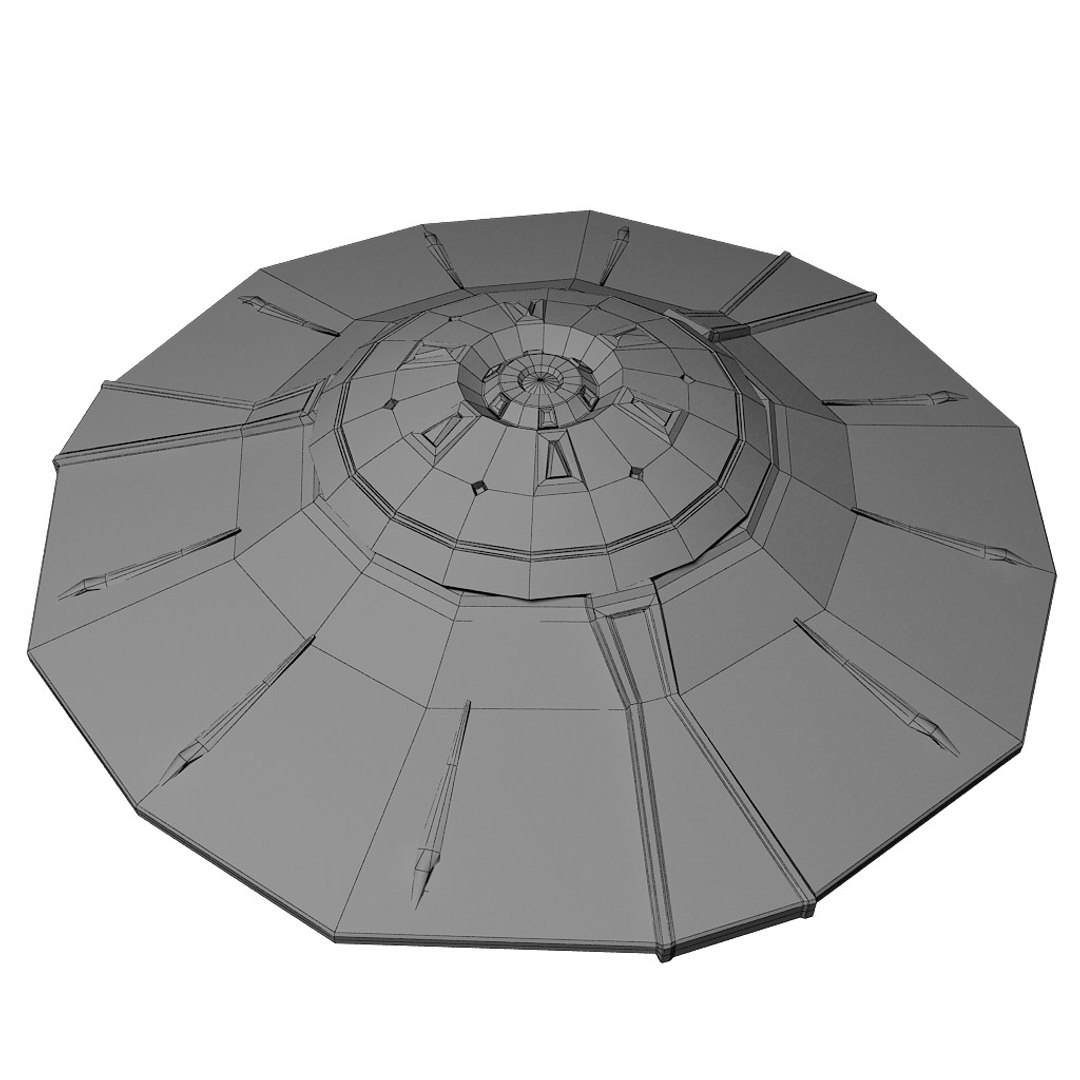 Ufo Classic 3d Model