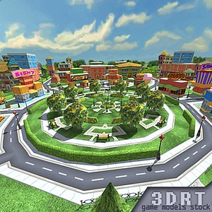 3ds max downtown levels