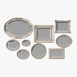 Picture-Mirror Frame Set