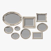 Picture-Mirror Frame Set