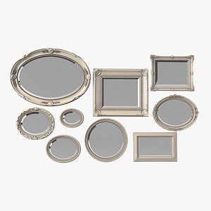 Picture-Mirror Frame Set