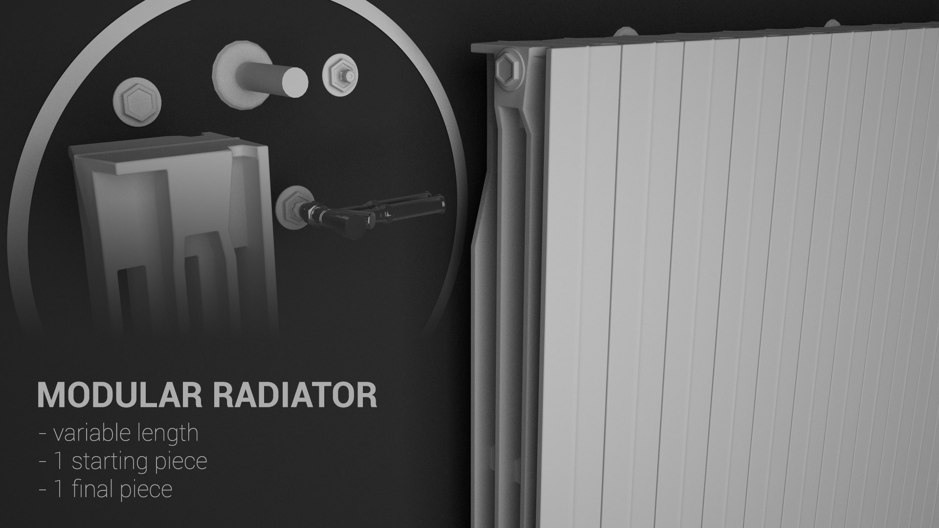 3D Model Modular Radiator - TurboSquid 1386151