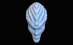 sci-fi character 3D model