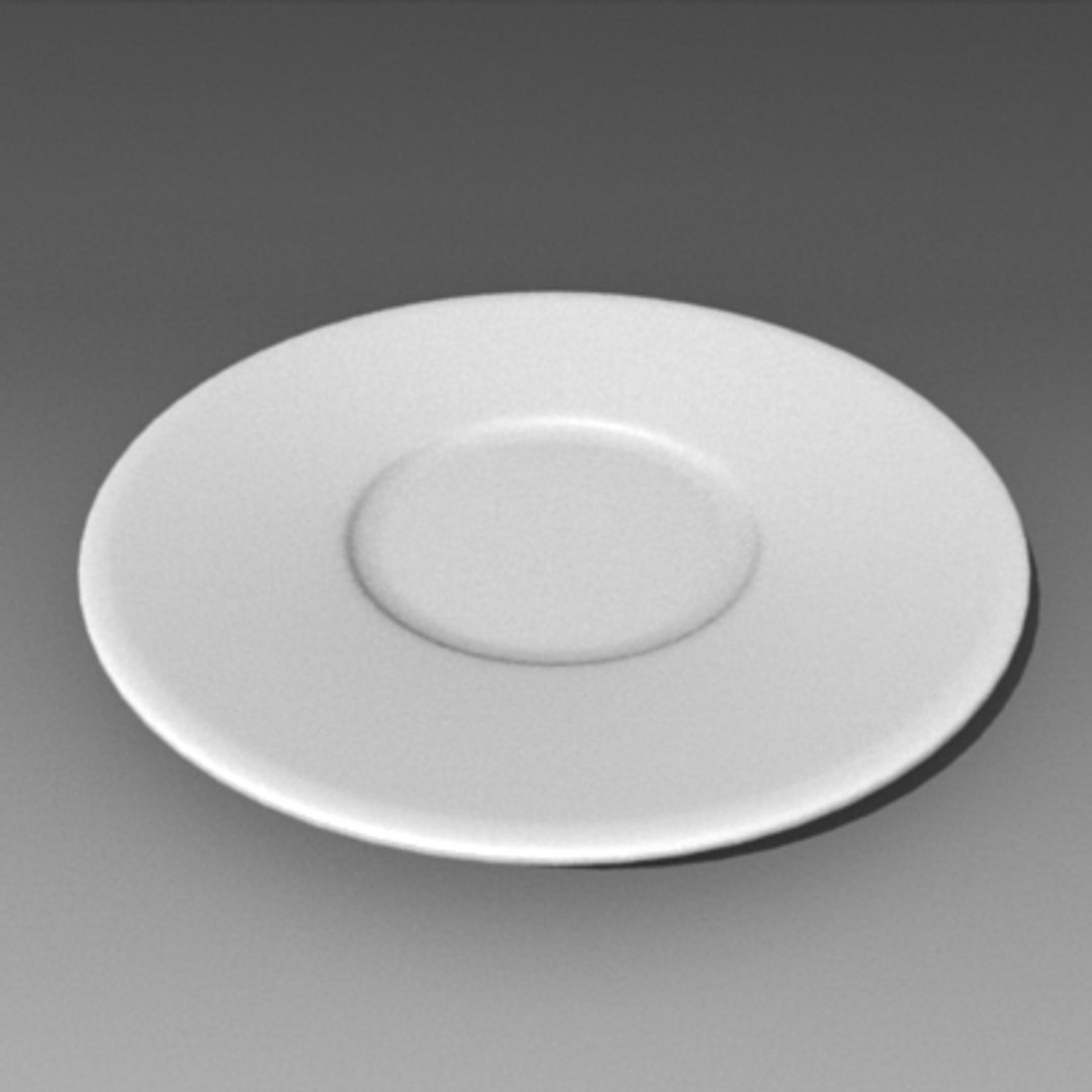 3d model of plate