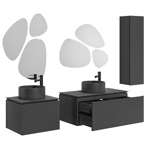 3D Jorno Stone 60-80-100-120 anthracite model