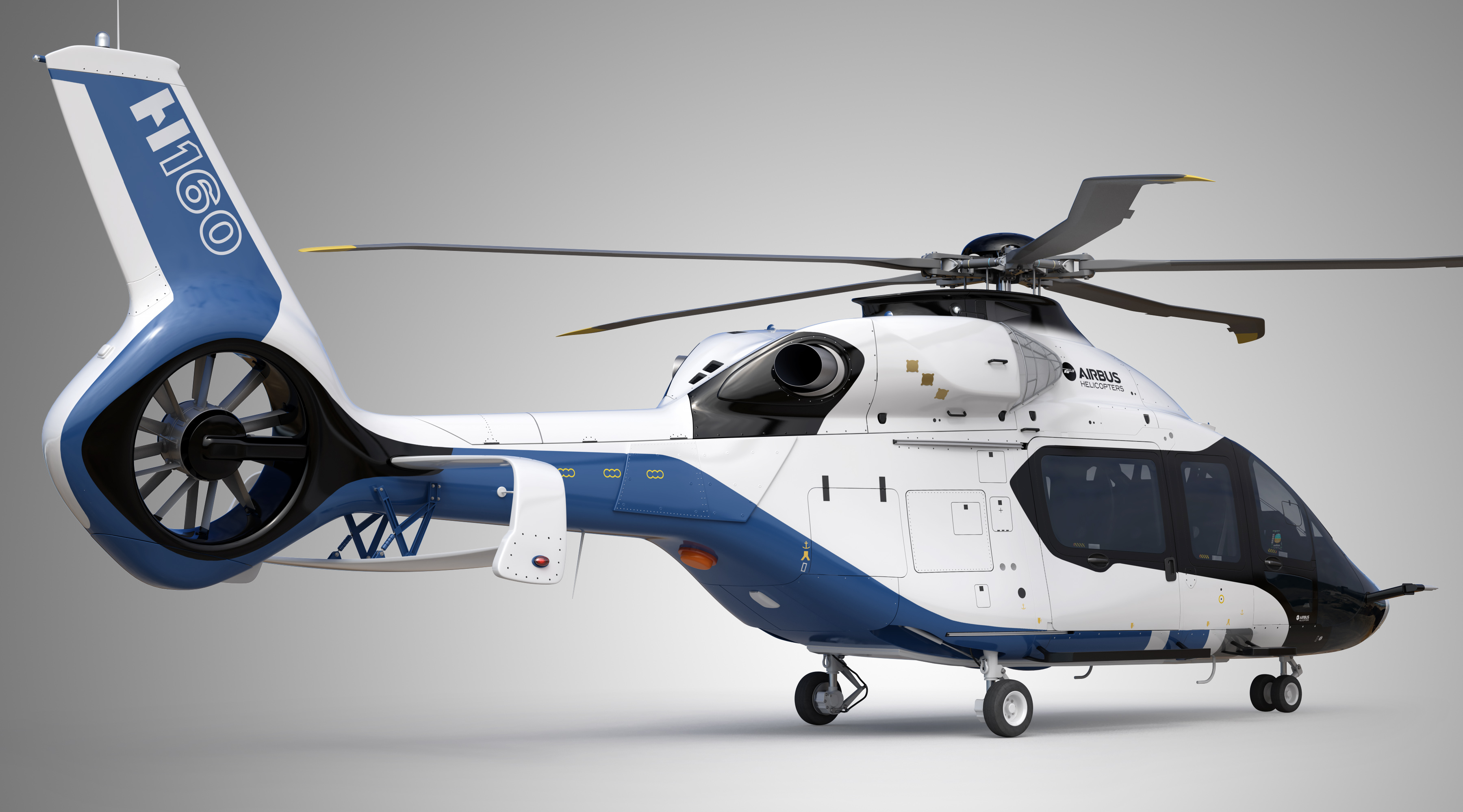 Airbus helicopter h160 eurocopter ec model - TurboSquid 1379445