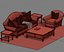 Ernest Hemingway Pauline Sofa_