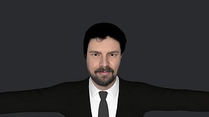 Karl Urban - Billy Butcher - The Boys Hyper Realistic Full Body Fully Rigged 3D Character model