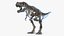 Tyrannosaurus Rex Fossile di scheletro con pelle