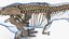 Tyrannosaurus Rex Fossile di scheletro con pelle